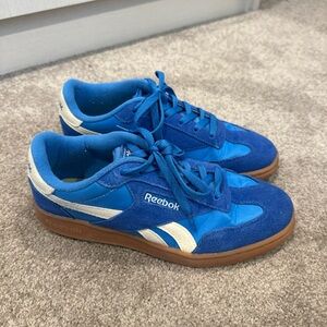 Reebok Blue and White Women's Sneakers